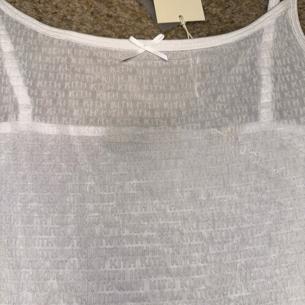 KITH mesh camisole dress